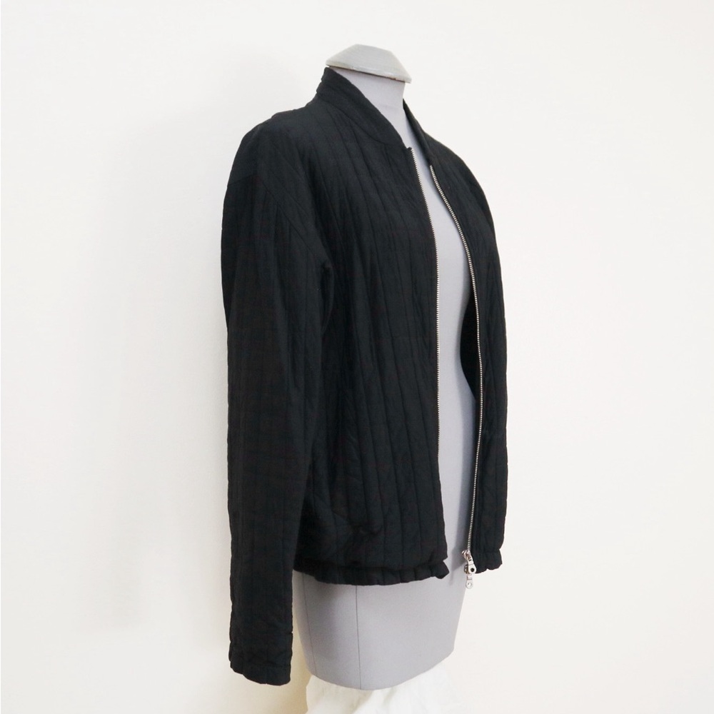 Yohji Yamamoto Quilted Bomber Jacket